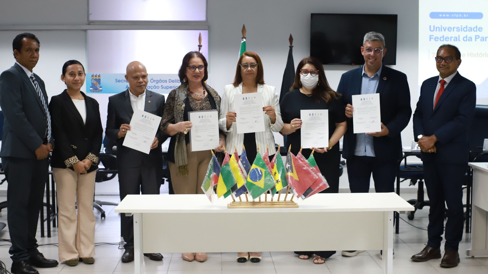 UFPB e outras universidades públicas da PB selam parceria com o governo do Timor-Leste