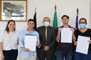 UFPB RECEPCIONA QUATRO NOVOS PROFESSORES SUBSTITUTOS